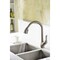 Anzzi Accent Single-Handle Brushed Nickel Pull-Down Sprayer Kitchen Faucet KF-AZ031BN - alternate 3